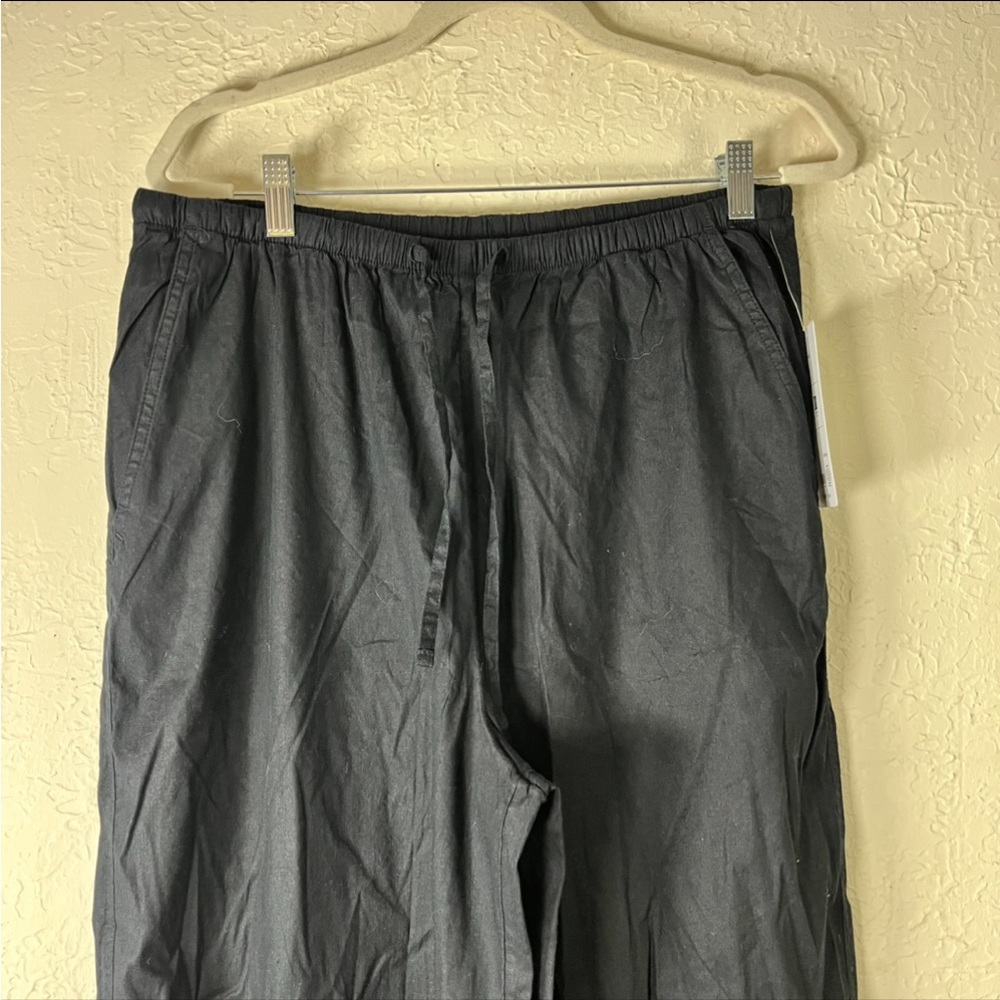 Athleta Black Wide Leg Pants - Picture 3 of 14